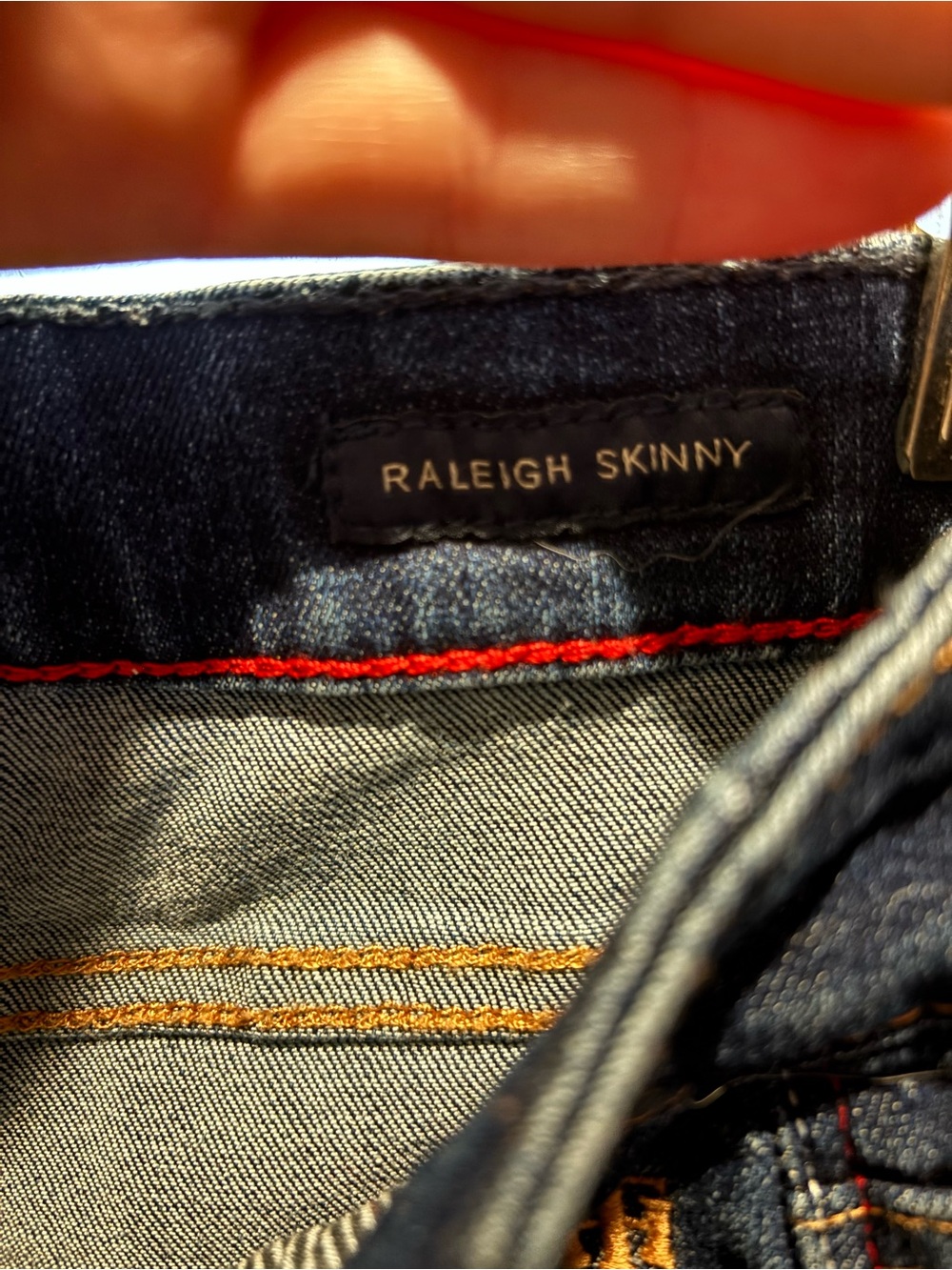Tommy Hilfiger Slim Straight Dark Blue Jeans - Picture 4 of 5